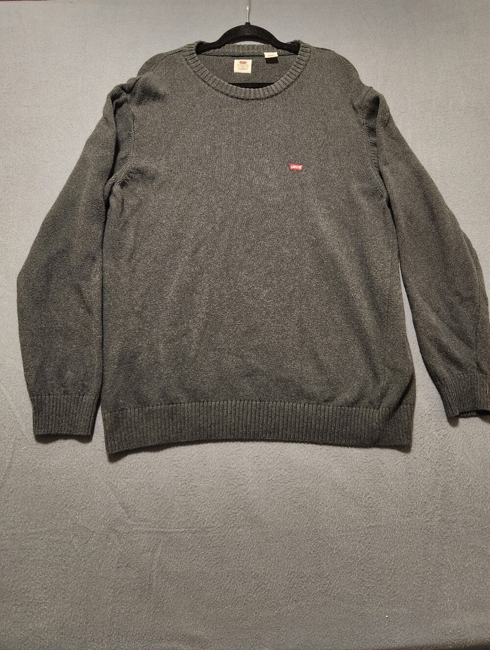 Levis Sweater Men Size XL Gray